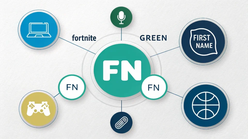 FN abbreviation meanings across different platforms including gaming, social media, and texting