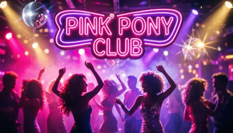 Chappell Roan Pink Pony Club meaning LGBT anthem celebration with neon lights and dancing