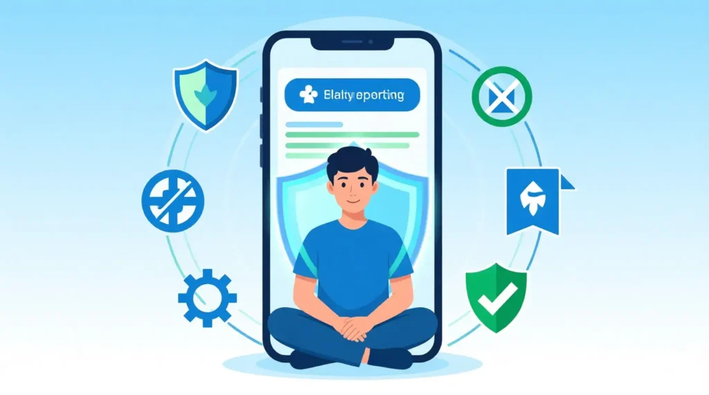 Digital safety tips for blocking and reporting offensive messages online