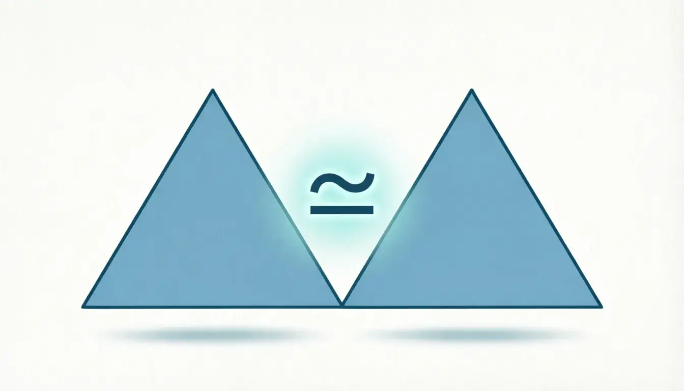 What does congruent mean — two identical geometric shapes overlapping perfectly to show congruence in math