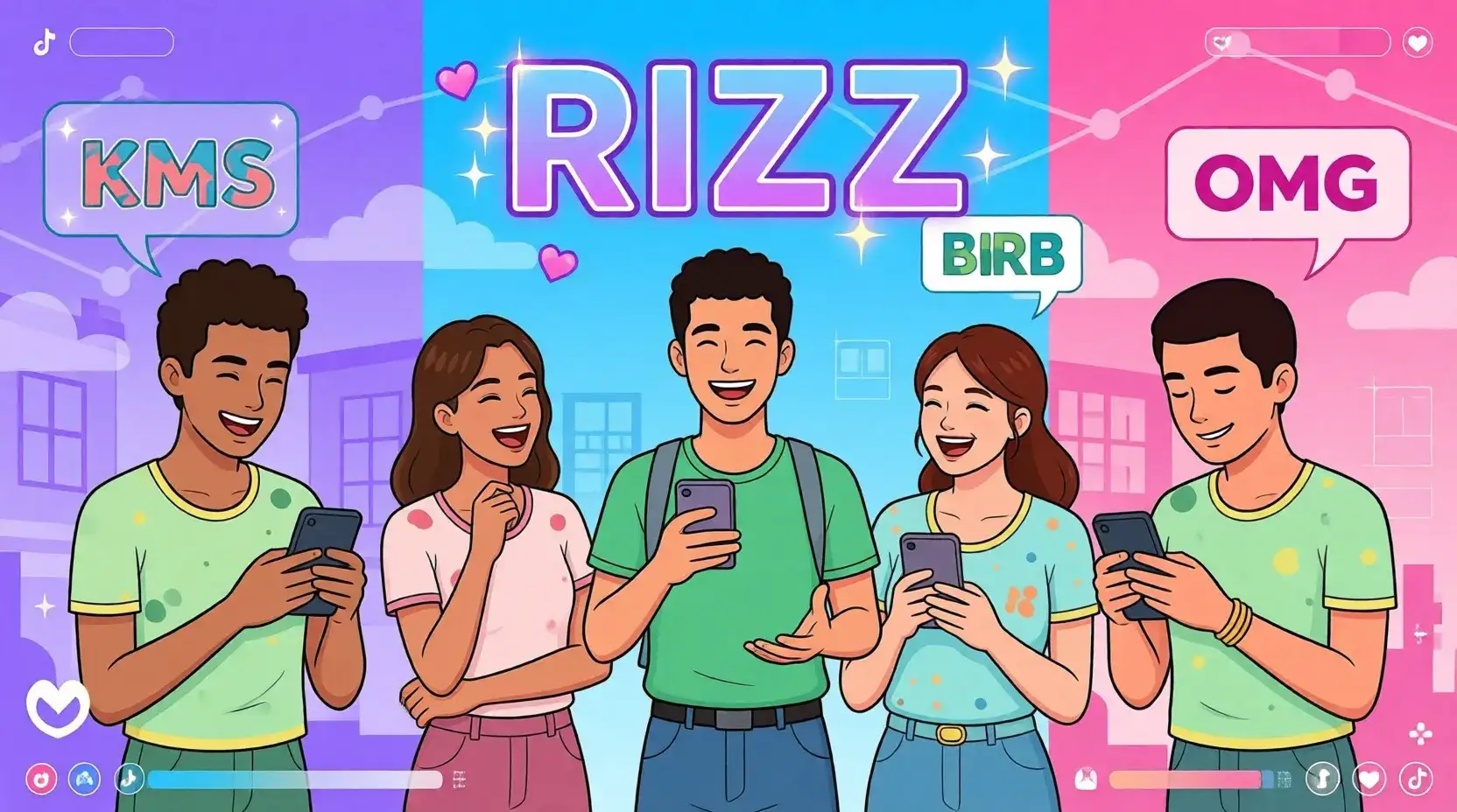 What does rizz mean Gen Z slang definition charm charisma TikTok trending 2026