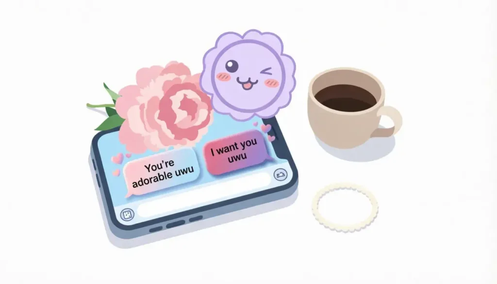 What does uwu mean in a dirty way context comparison graphic