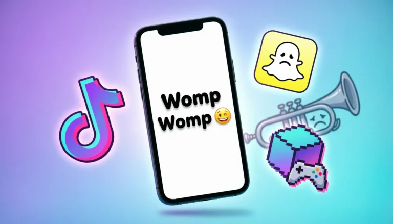 What does womp womp mean explained with social media slang examples
